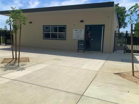 Entrance to Wellness Center