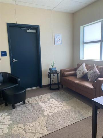 Waiting area of Wellness Center